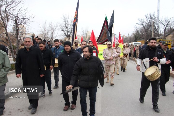 تشییع شهید ایران نژاد