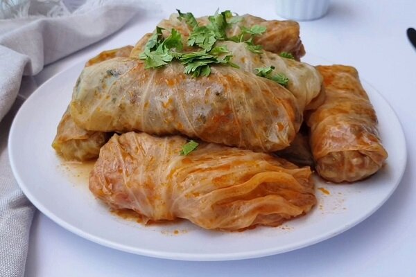 آموزش آشپزی / طرز تهیه دلمه کلم برگ تبریزی با تمام نکات