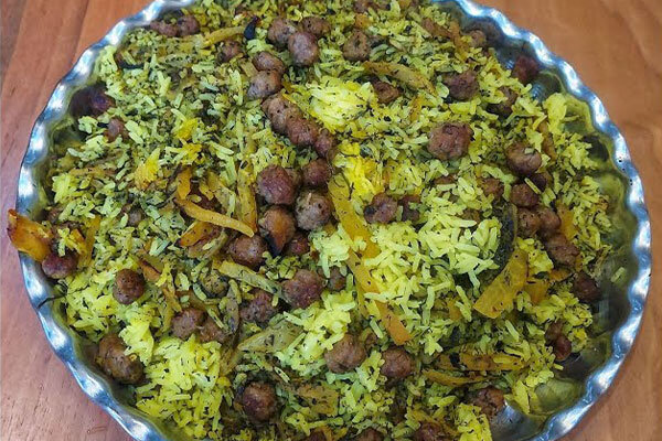 آموزش آشپزی / طرز تهیه کلم پلو با کلم قمری با دستور اصیل شیرازی