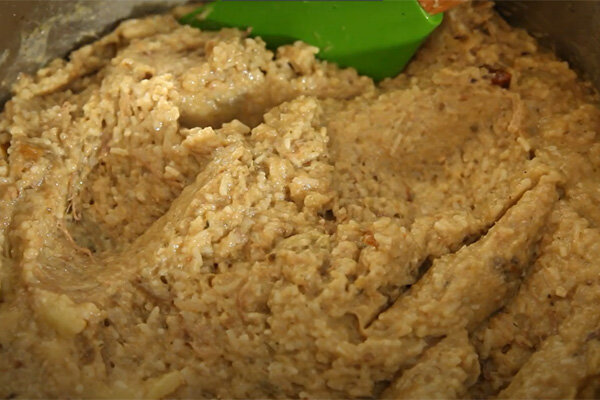 آموزش آشپزی / طرز تهیه حلیم بادمجان با مرغ