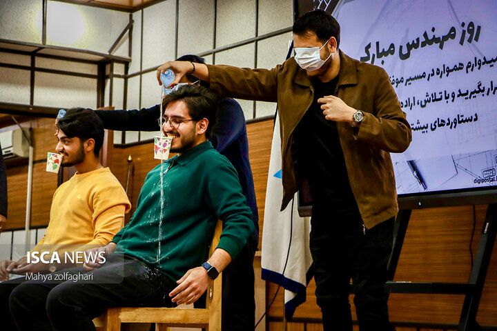 آیین گرامیداشت روز مهندس در دانشگاه آزاد اسلامی یزد