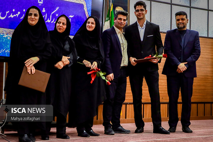 آیین گرامیداشت روز مهندس در دانشگاه آزاد اسلامی یزد