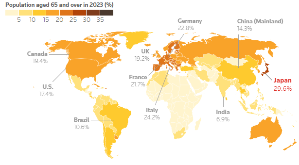 رباتهای مبتنی بر هوش مصنوعی عصای دست سالخوردگان ژاپن میشوند