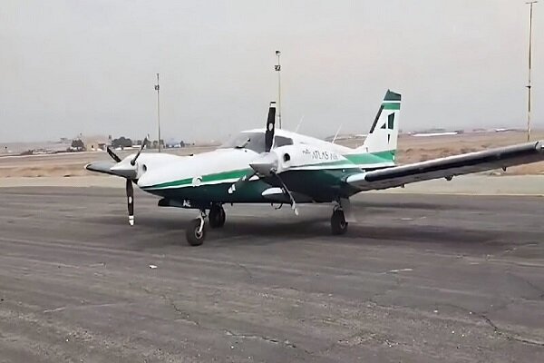 اولین تاکسی هوایی ایران در مسیر کرج به قزوین به پرواز درآمد + عکس