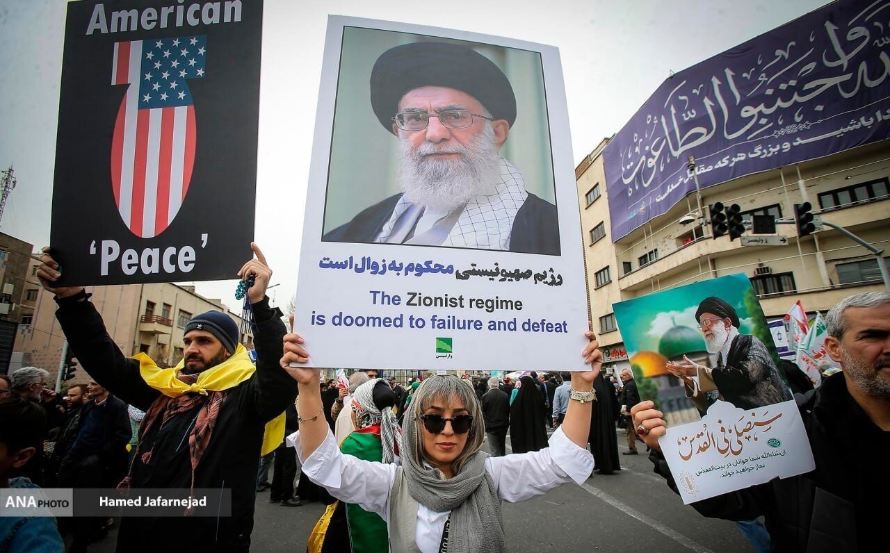 راهپیمایی روز جهانی قدس در سراسر کشور/ زینب نصرالله: شهادت رهبران ما باعث تضعیف مقاومت نمیشود