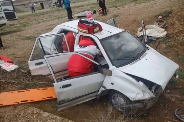 واژگونی پراید با یک کشته و ۳ مصدوم در همدان