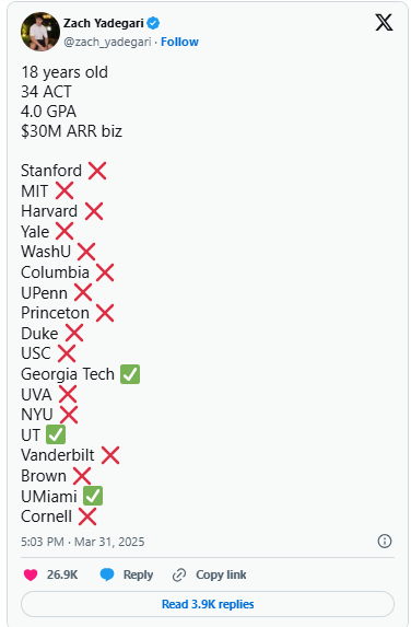 کارآفرین ۱۸ ساله ایرانی که دانشگاههای معتبر آمریکا ردش کردند