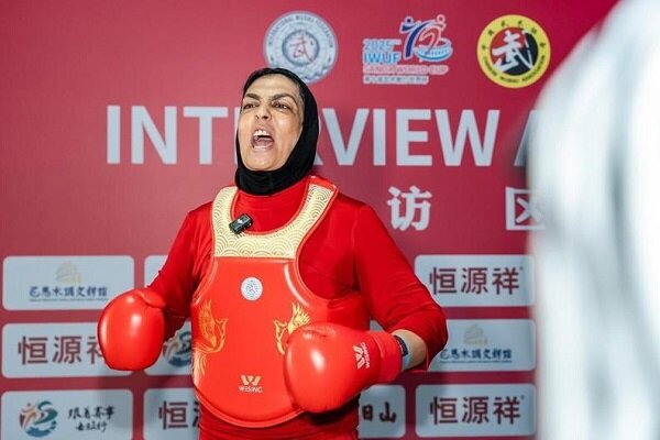 دهمین دوره مسابقات جام جهانی ساندا  / شهربانو منصوریان طلایی شد