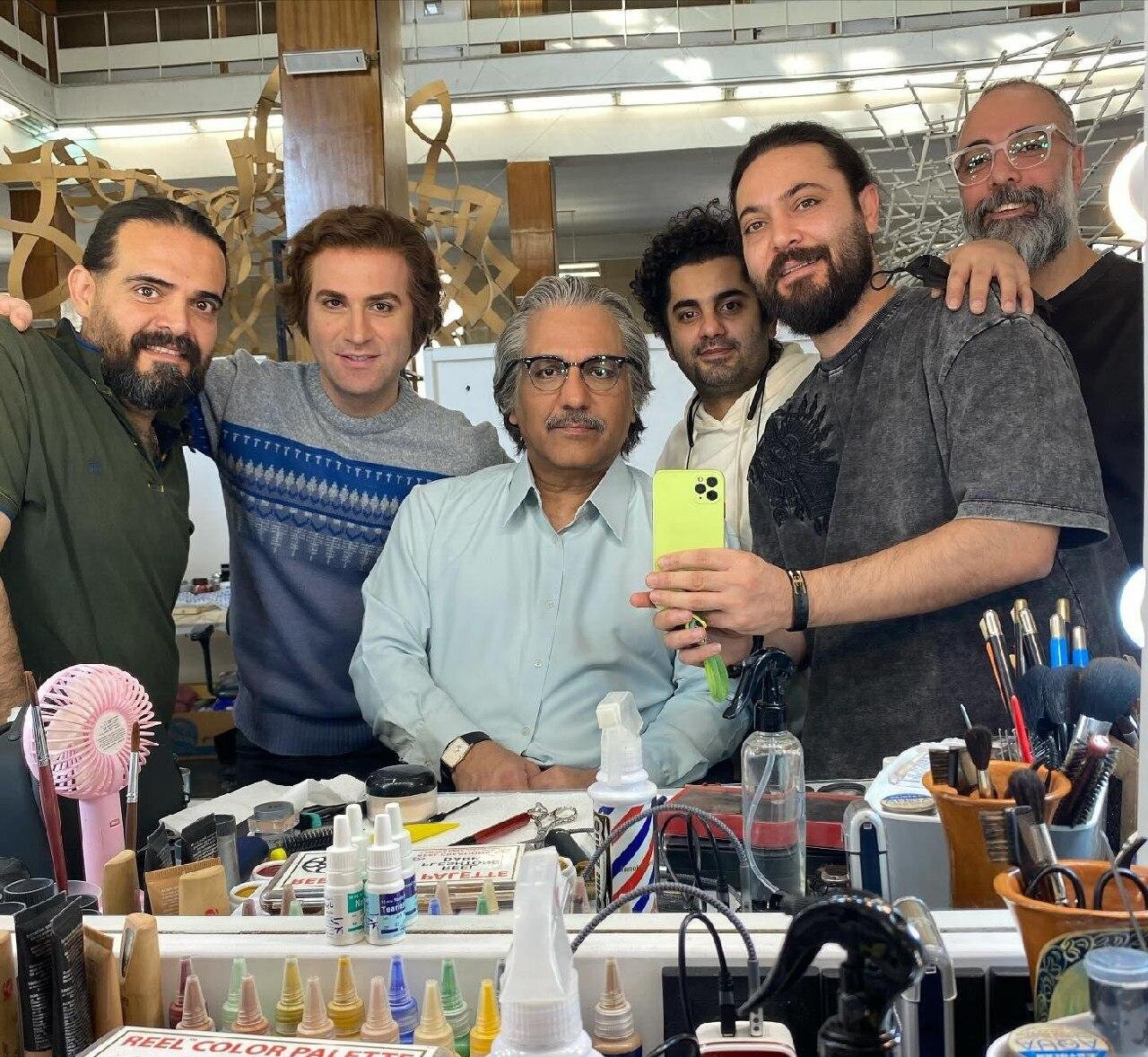 عکس پربازدید از پشت صحنه سریال «تاسیان»