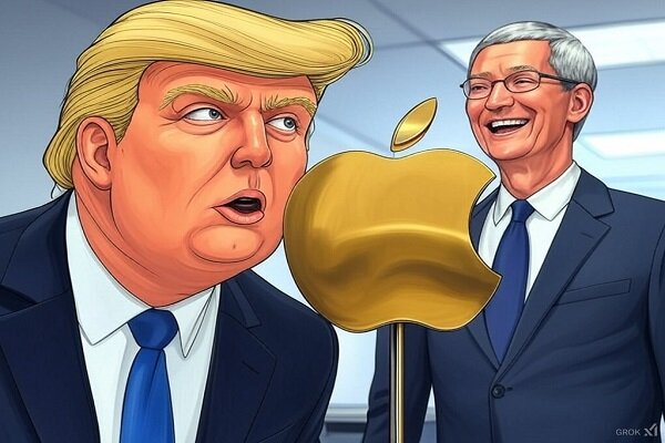 اپل بر سر دوراهی آمریکا و چین