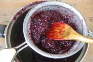 آموزش شیرینی پزی / طرز تهیه شربت توت سیاه