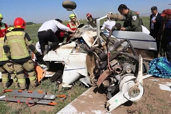 جزئیات سقوط هواپیمای آموزشی در قزوین