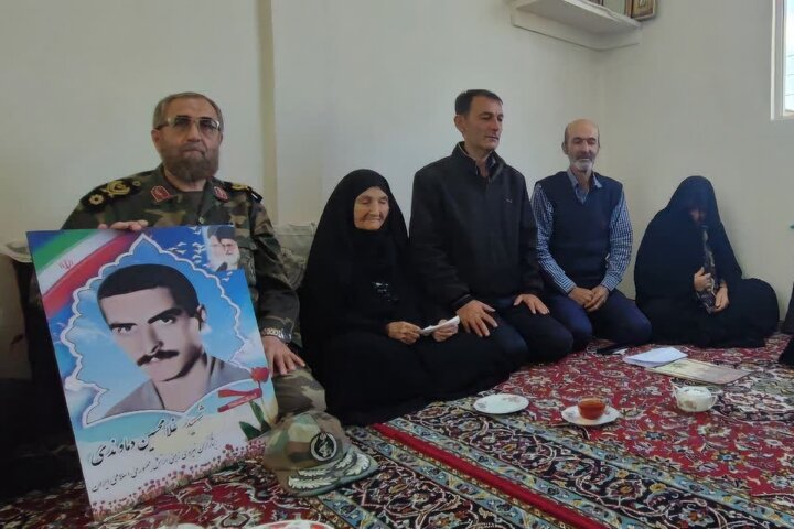 ‌تفحص پیکر شهید اهل مازندران پس از ۴۲ سال 