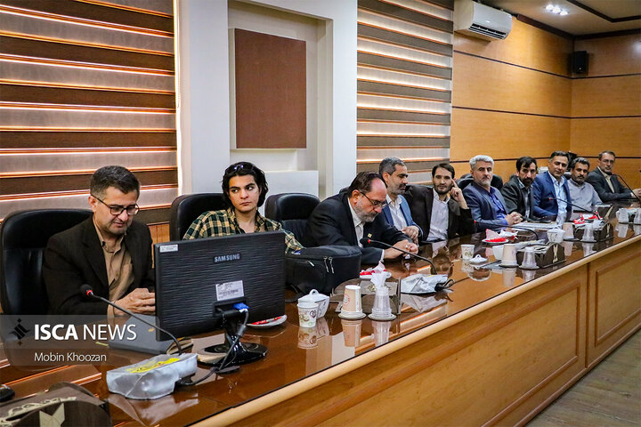 مراسم تودیع و معارفه معاون فرهنگی و دانشجویی دانشگاه آزاد اسلامی یزد