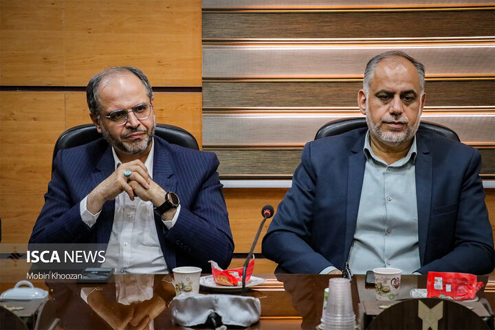 مراسم تودیع و معارفه معاون فرهنگی و دانشجویی دانشگاه آزاد اسلامی یزد