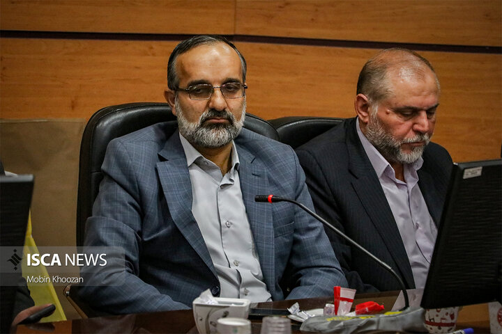 مراسم تودیع و معارفه معاون فرهنگی و دانشجویی دانشگاه آزاد اسلامی یزد