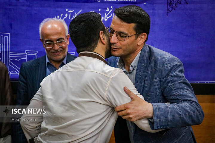 مراسم تودیع و معارفه معاون فرهنگی و دانشجویی دانشگاه آزاد اسلامی یزد