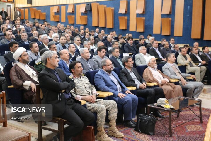 آیین معارفه رئیس دانشگاه آزاد اسلامی واحد اردبیل