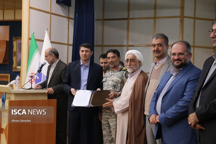 آیین معارفه رئیس دانشگاه آزاد اسلامی واحد اردبیل