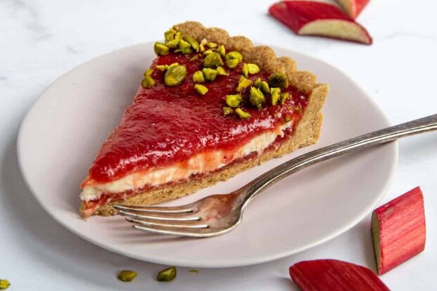 آموزش شیرینی پزی / طرز تهیه تارت ریواس