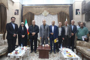 دیدار فاطمه جراره با معاون وزیر مسکن و پیگیری مطالبات مردم هرمزگان 