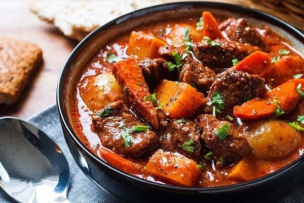 آموزش آشپزی / طرز تهیه خوراک گوشت ترکی
