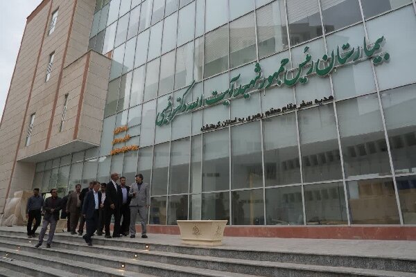 بیمارستان شهید رئیسی کرمانشاه به زودی بهره‌برداری می‌شود