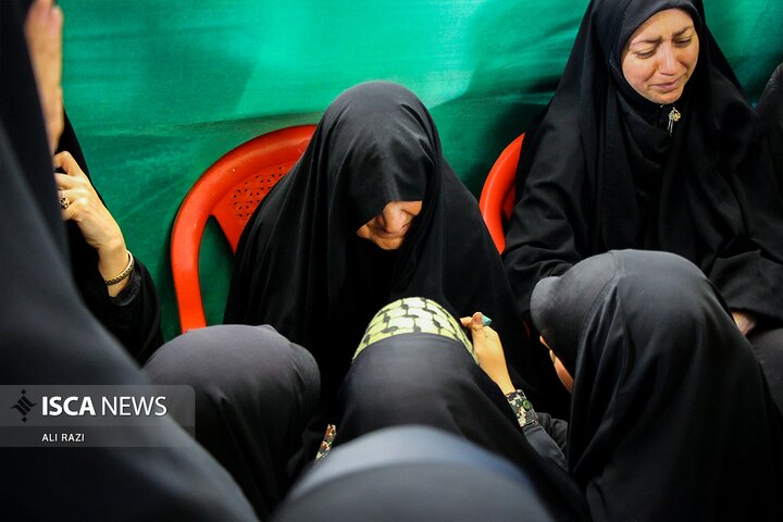 وداع با سه شهید تازه تفحص شده خراسان رضوی