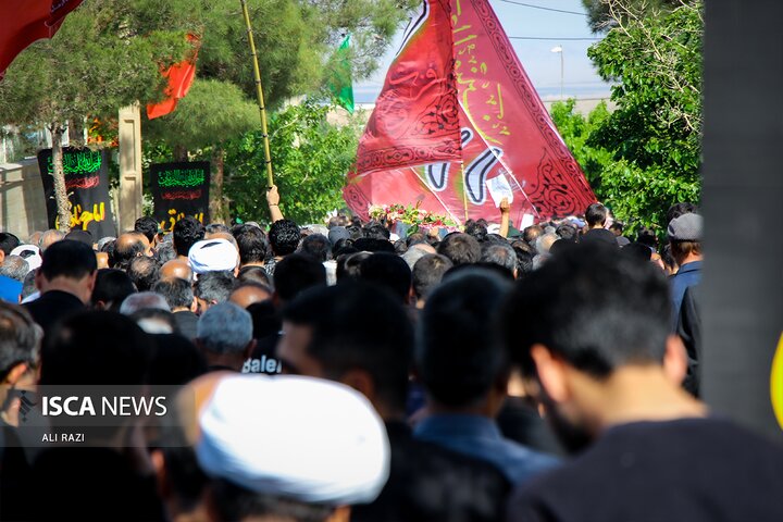 وداع با سه شهید تازه تفحص شده خراسان رضوی