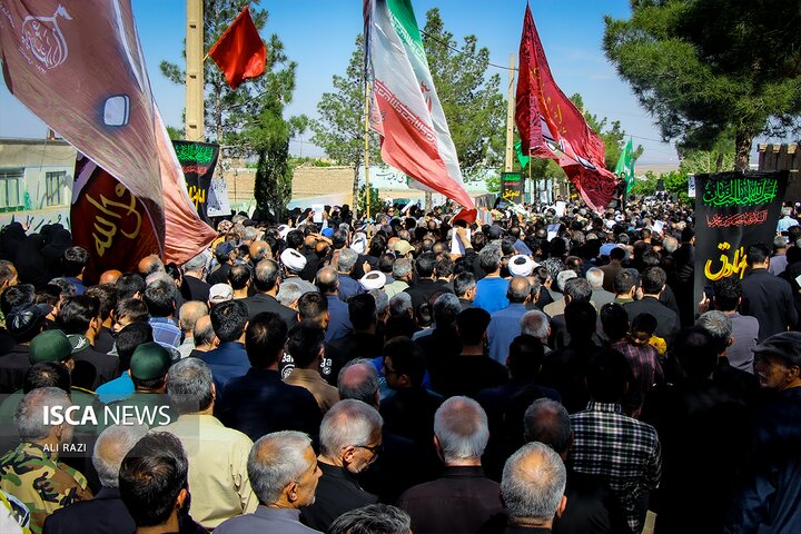 وداع با سه شهید تازه تفحص شده خراسان رضوی