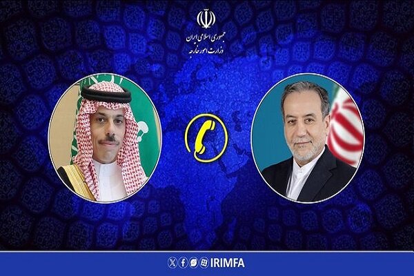 گفت‌وگو ی عراقچی و وزیر خارجه عربستان درباره روند مذاکرات با آمریکا