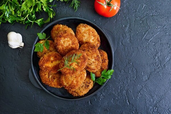 آموزش آشپزی / طرز تهیه کتلت مرغ با مرغ پخته