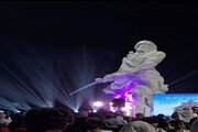 پیکره‌ی «دریاسالار میر حمل جیهند کبیر» در چابهار رونمایی شد