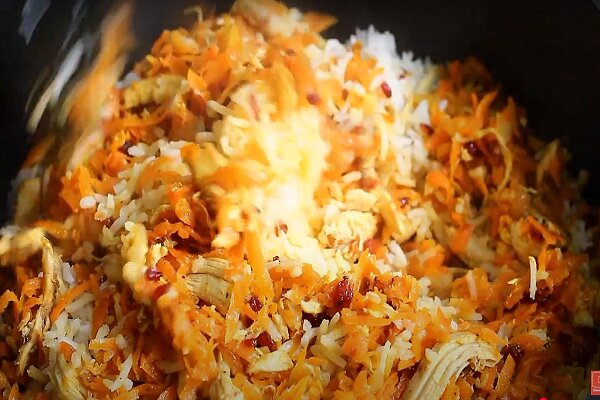 آموزش آشپزی / طرز تهیه استانبولی با مرغ ریش ریش
