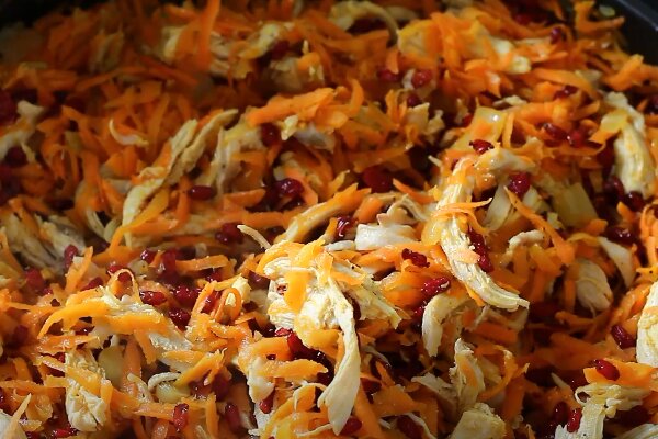 آموزش آشپزی / طرز تهیه استانبولی با مرغ ریش ریش