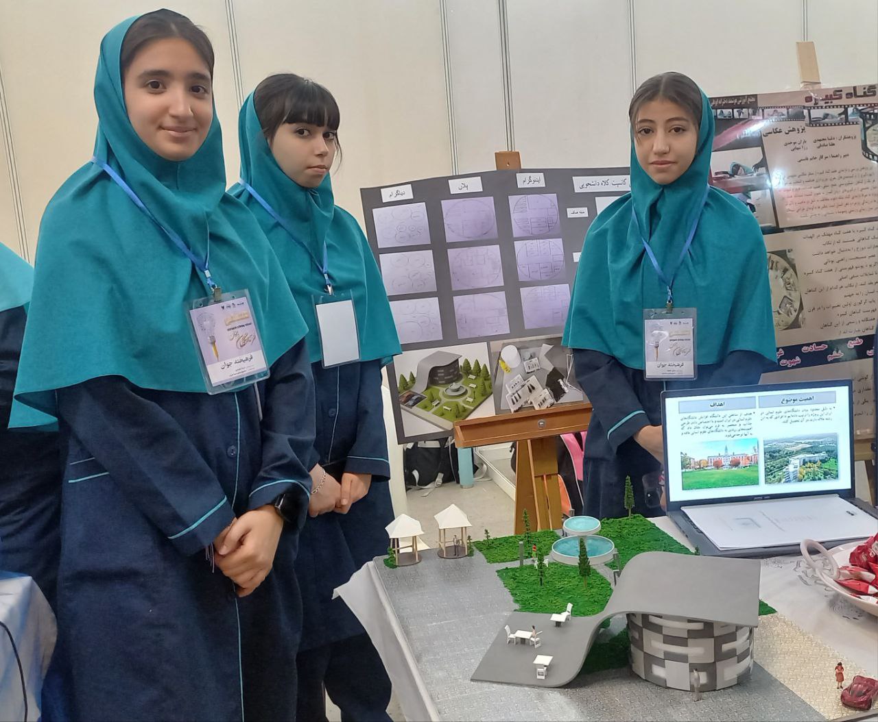 از طراحی دانشکده علوم انسانی با ایده کلاه فارغالتحصیلی تا ساخت دستگاه مولد برق مغناطیسی توسط دانشآموز مدرسه سما