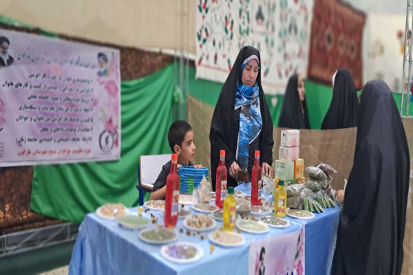 نمایشگاه اقتصاد مقاومتی در مارگون برگزار شد