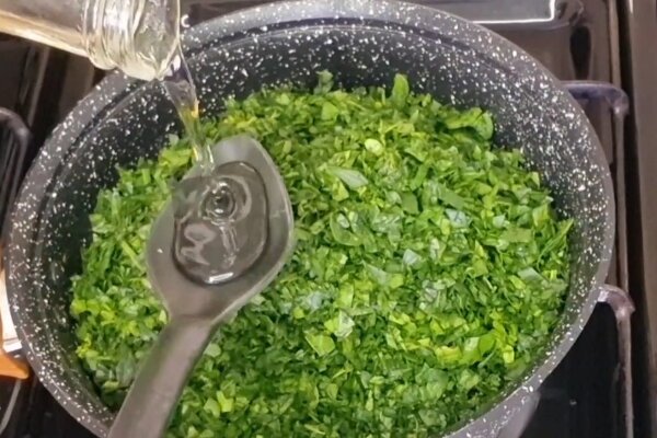 آموزش آشپزی / طرز تهیه خورشت آلو اسفناج با رب انار و گردو