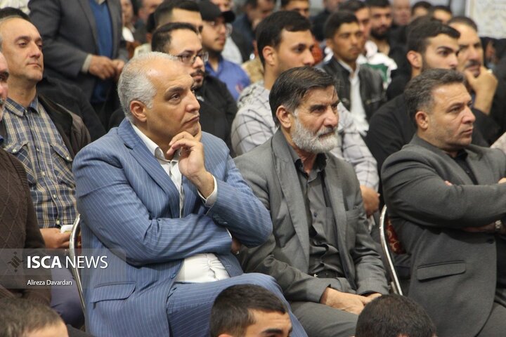 اولین سالگرد شهدای خدمت در اردبیل