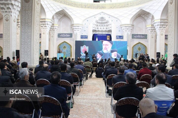 اولین سالگرد شهدای خدمت در اردبیل