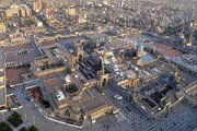 بارگاه زیبای حرم امام رضا (ع) ۵۴ سال قبل + عکس
