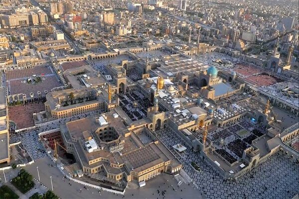 بارگاه زیبای حرم امام رضا (ع) ۵۴ سال قبل + عکس
