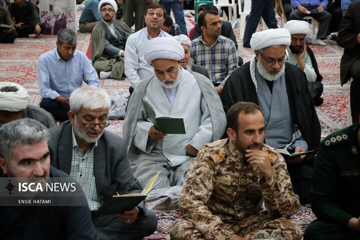 مراسم بزرگداشت شهدای خدمت در خراسان‌شمالی