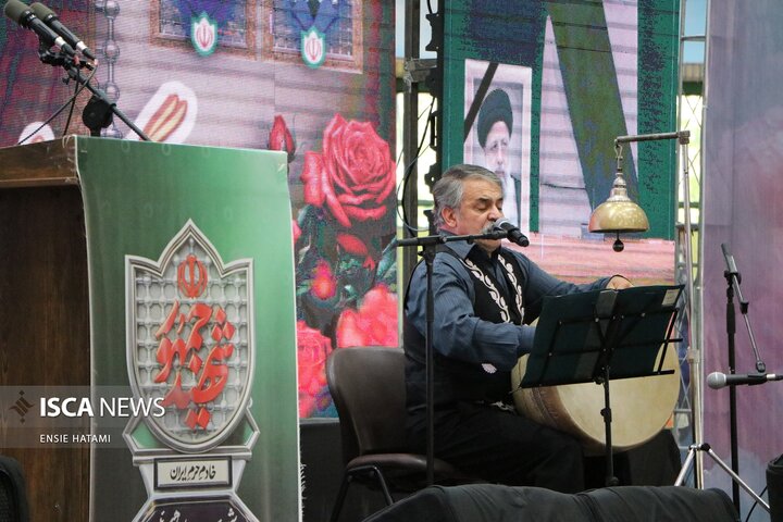 مراسم بزرگداشت شهدای خدمت در خراسان‌شمالی