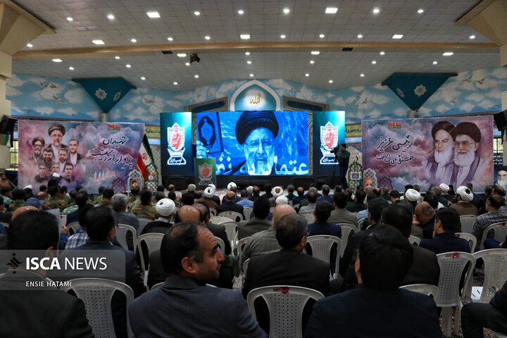 مراسم بزرگداشت شهدای خدمت در خراسان‌شمالی