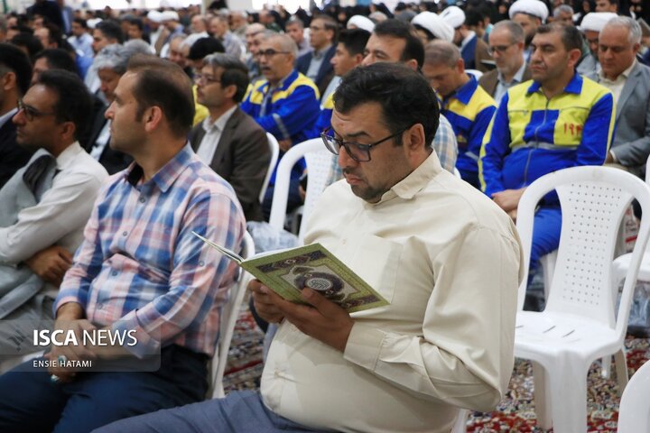 مراسم بزرگداشت شهدای خدمت در خراسان‌شمالی