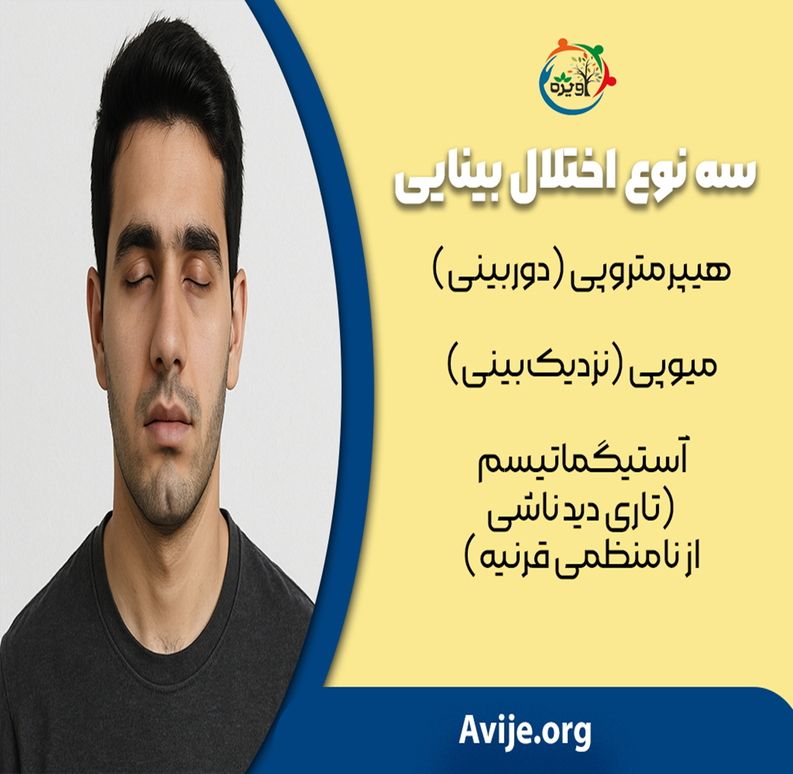 مجموع نمره دو چشم برای معافیت + ۶ معایب معافیت پزشکی چشم