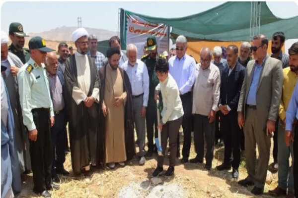 موکب محبان حضرت احمد بن موسی(ع) کلنگ زنی شد