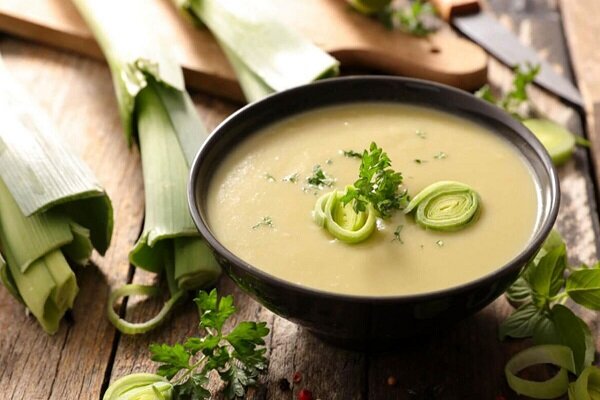 آموزش آشپزی / طرز تهیه سوپ تره فرنگی