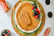 آموزش شیرینی پزی / طرز تهیه کیک لوتوس خانگی با طعم کارامل